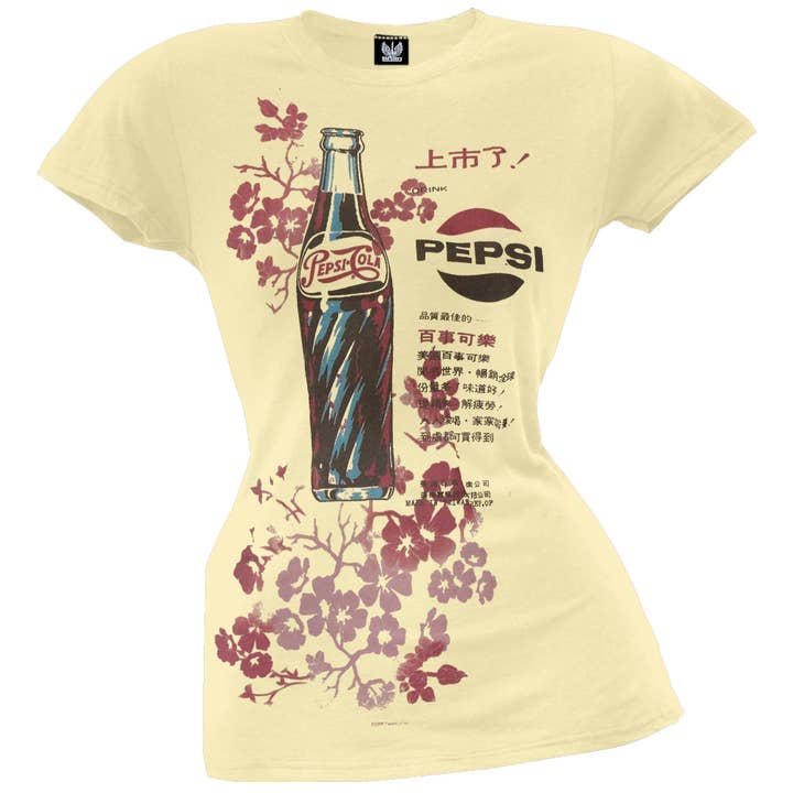 Pepsi - Exotisk Dam Junior T-shirt för wholesale av Official Store