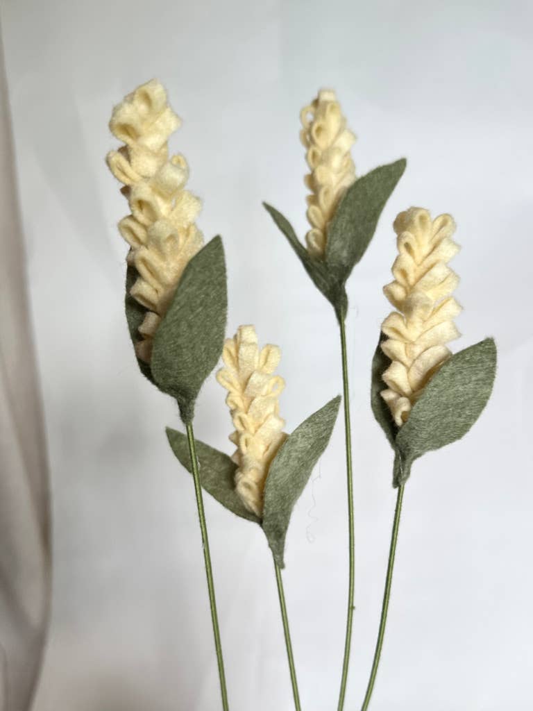 Fleurish Felt Flower Co. - Wholesale Artificial Flowers - Felt Goldenspike Flower3
