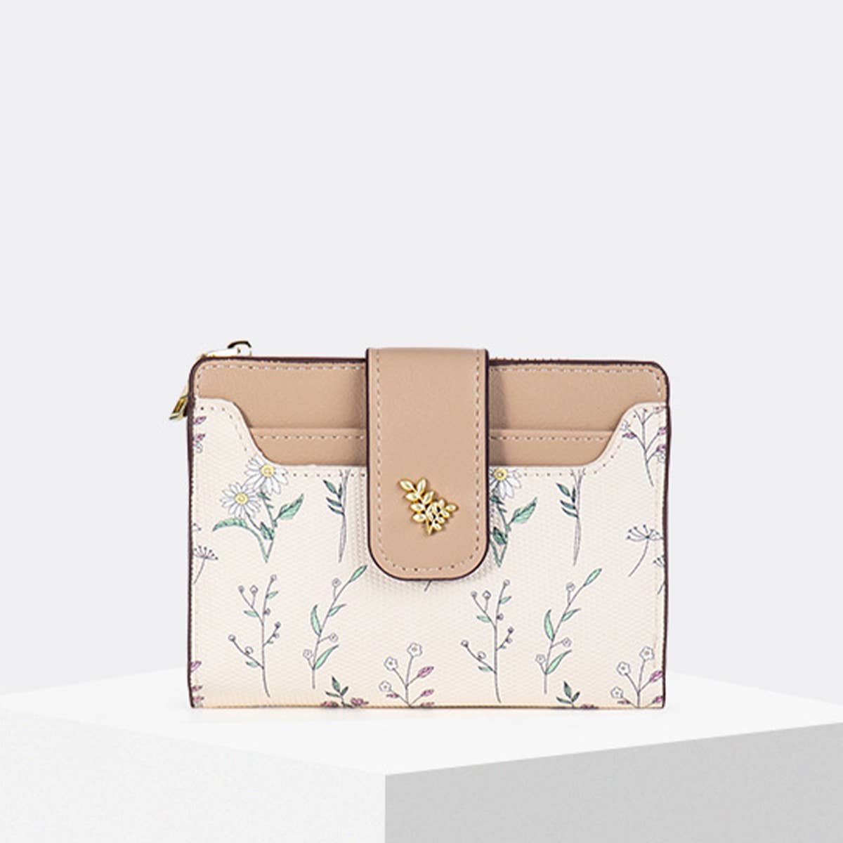 ACCITY - Wholesale Wallet - Women's - CONTRAST COLOR EXQUISITE SHORT WALLET_CWAB25584