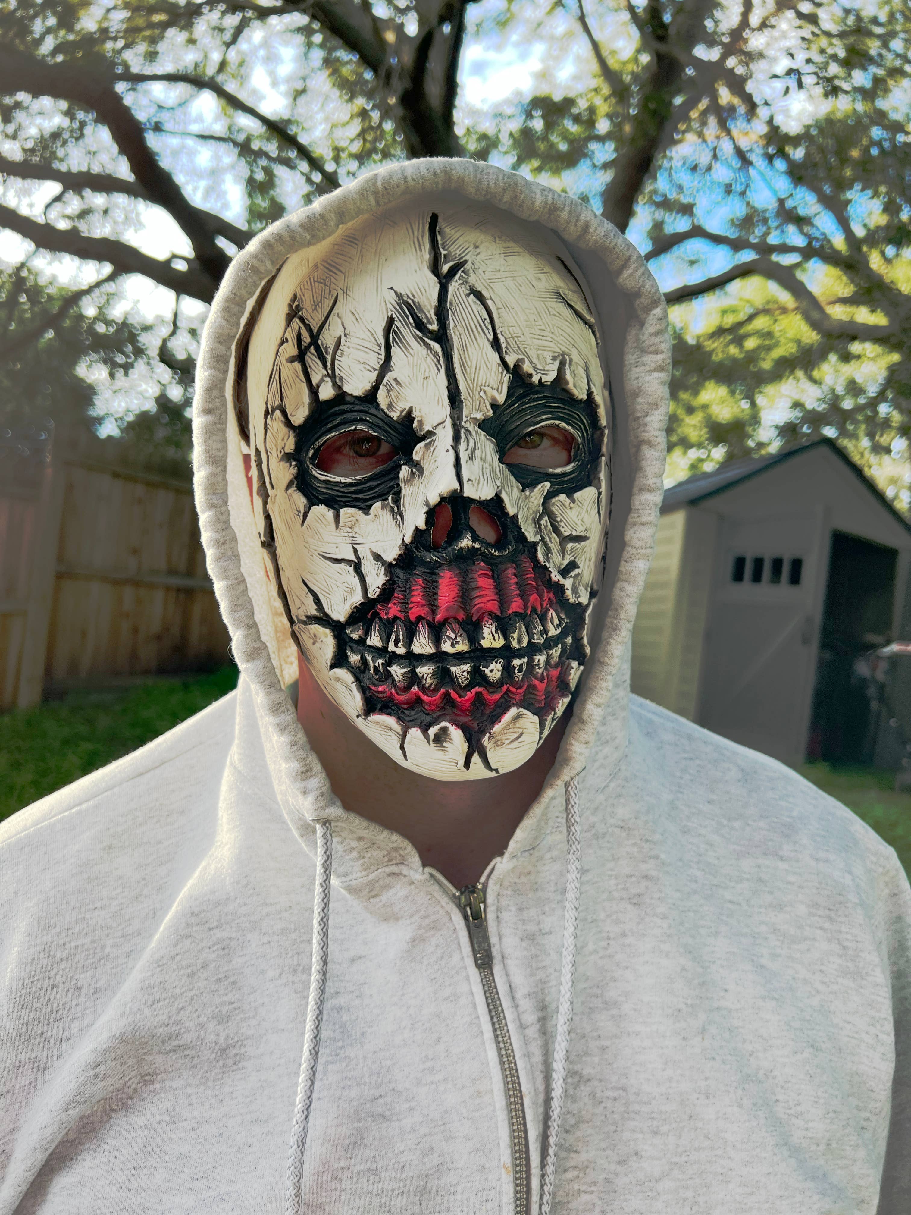 Lelaffet - Wholesale Costume - Unisex - Halloween mask Skeleton Realistic Horror mask Scary Skeleton5