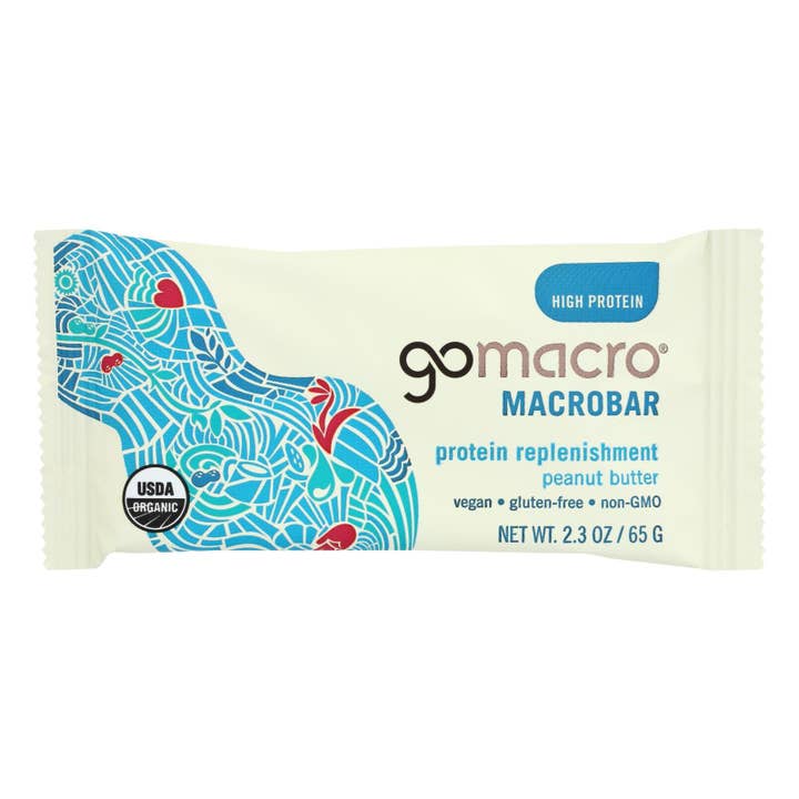 Gomacro Organic Macrobar - Peanut Protein - 2.3 Oz Bars - Case Of 12 for wholesale by Ware Spark