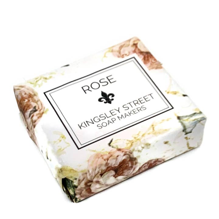 Rose Soap for wholesale by Kingsley Street