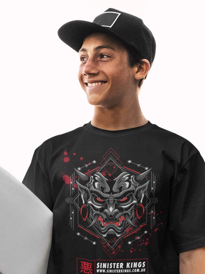 Spirit Of Evil - Maglietta da uomo per la vendita all'ingrosso da parte di Sinister Kings