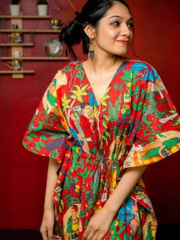 AMRANIS - Wholesale Kaftan - Women's - Fit up to 5XL Cotton Kaftan1