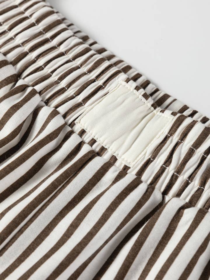 FASHION BLVD - Wholesale Pants - Women's - FB Stripe High Waist Pocketed Pants7