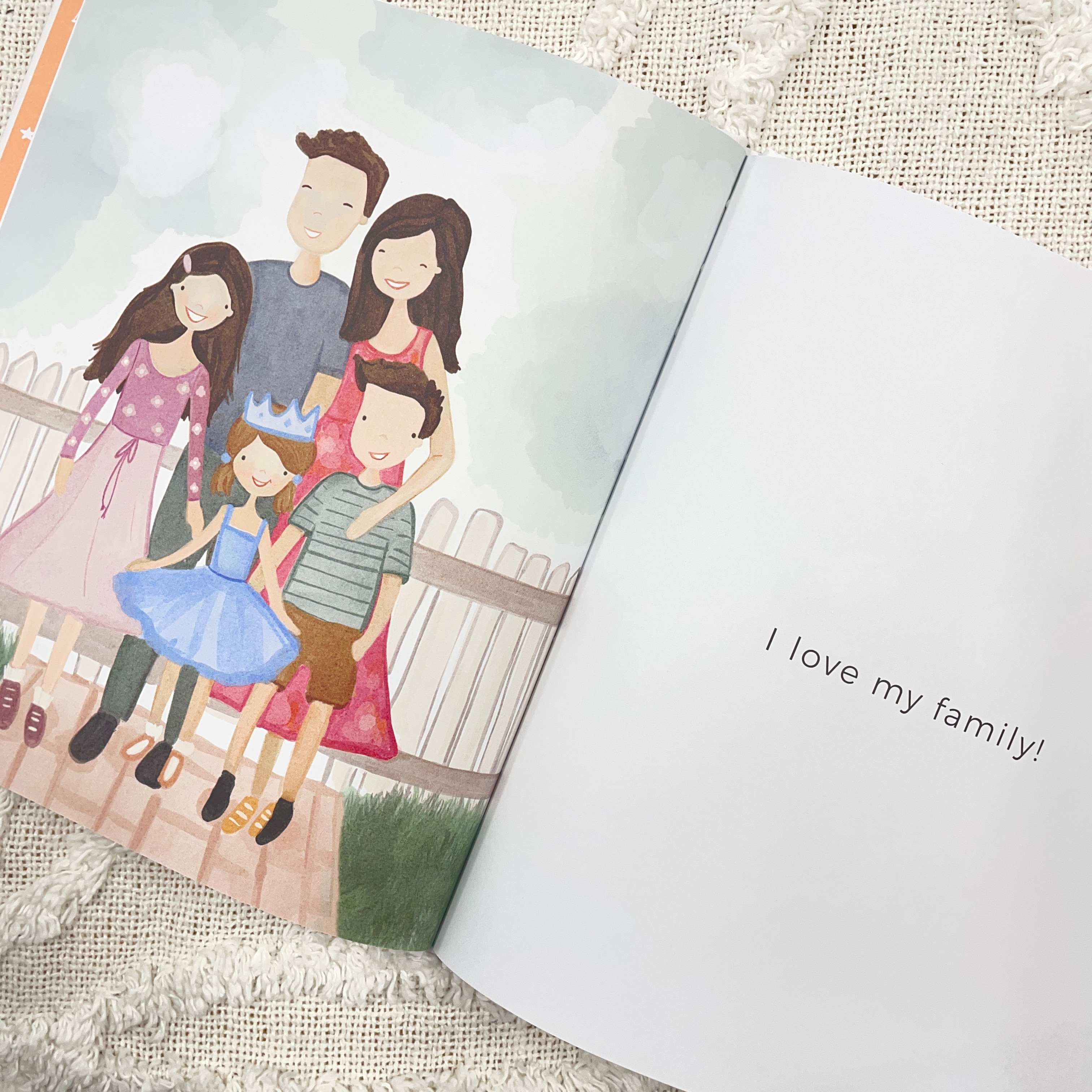 Adored Illustrations - Wholesale Preschool Book (3-5) - My Family - Illustrated Kids Book2