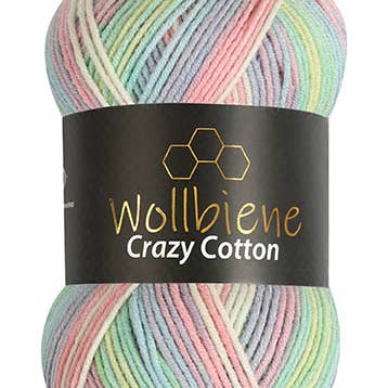 Wollbiene - Wholesale Yarn - Wollbiene Crazy Cotton all-season wool 100g knitting wool
