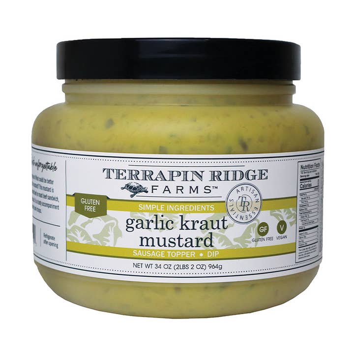 Part - Moutarde à l'ail et au chou pour la vente par Terrapin Ridge Farms