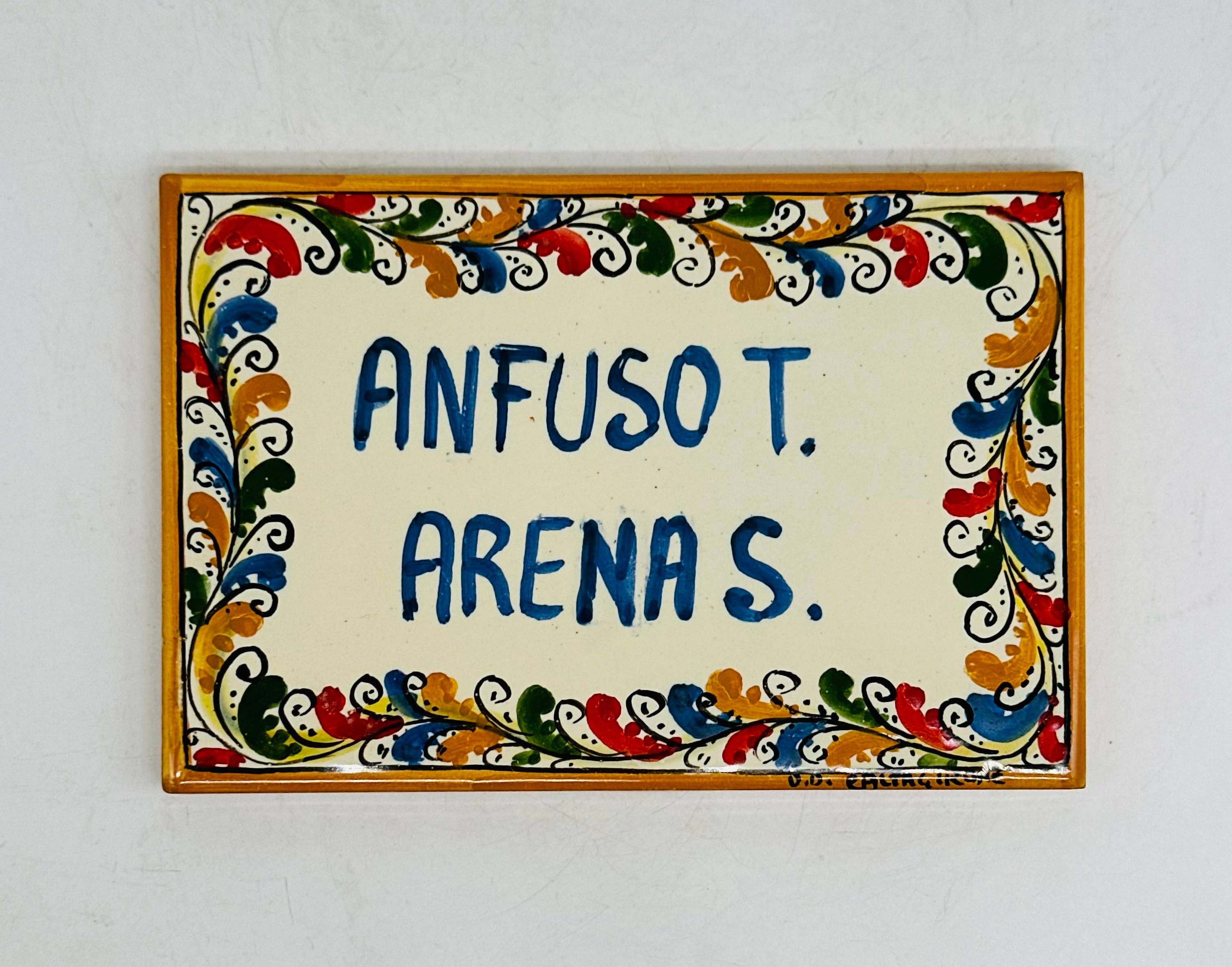 DD Ceramiche Siciliane – Engroshandel Vægfliser – Mattonella Familieplade cm 15x10 Håndværkskeramik Caltagirone7