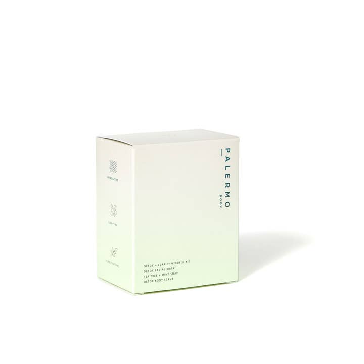 Palermo Body - Wholesale Facial Care Set/Kit - Detox + Clarify Mindful Kit | Gift Set5