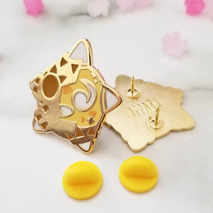 Pins Émail Minior - Jaune | Pins Pokémon pour la vente par OppaboCo