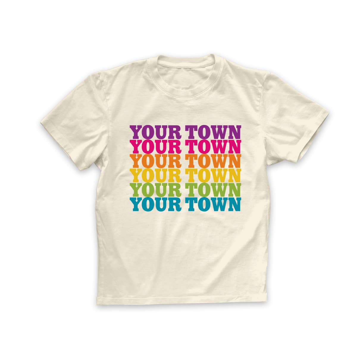 Rock Scissor Paper – Großhandel T-Shirt mit Siebdruck – Kinder – Personalisierte Stadt Kleinkind T-Shirt - Supergrafiken wiederholen Namen22