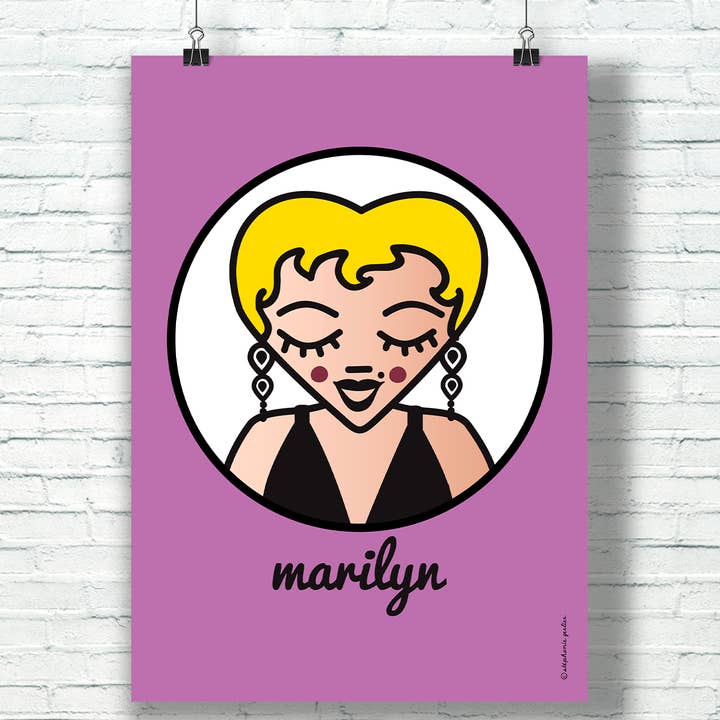 Marilyn Monroe - Poster - Original Creation for wholesale by T FOR TIGER