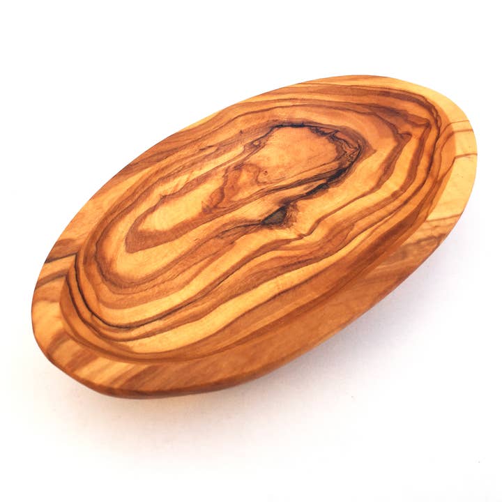 medina mood – Großhandel Dekorative Platte/Teller/Schüssel – Schale oval Handgefertigt aus Olivenholz