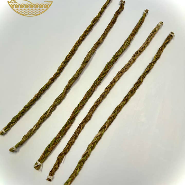 Faiza Naturals – wholesale Sage bundle – Sweetgrass Braids (20 inch)