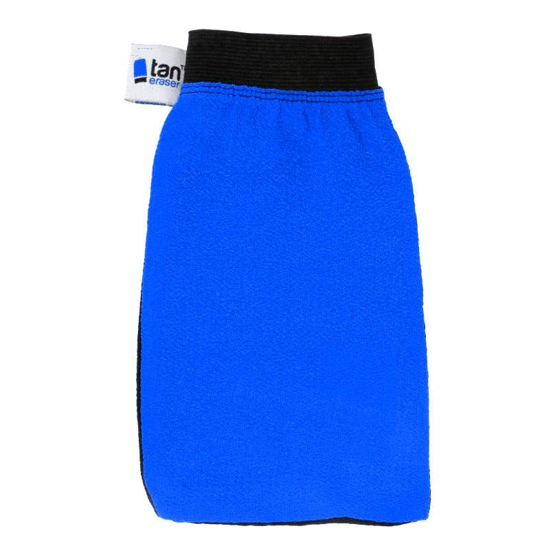 Tan Eraser – Großhandel Peeling-Handschuhe/-Fäustlinge – Tan Eraser Bräunungsentferner, Peeling-Fäustling, Blau1