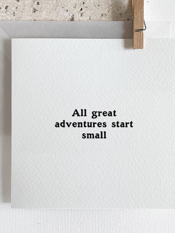 Greeting card - Great adventures for wholesale by UNIQUE LOVE Design