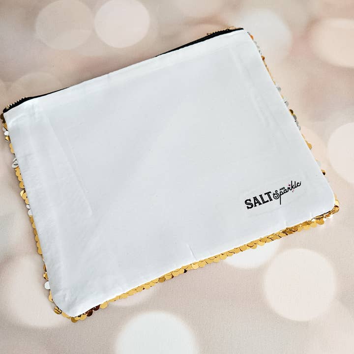 Salt Sparkle Shalom - Wholesale Decorative Tabletop Object - Matzah Cover and Afikomen Pouch Set for Passover Seder9