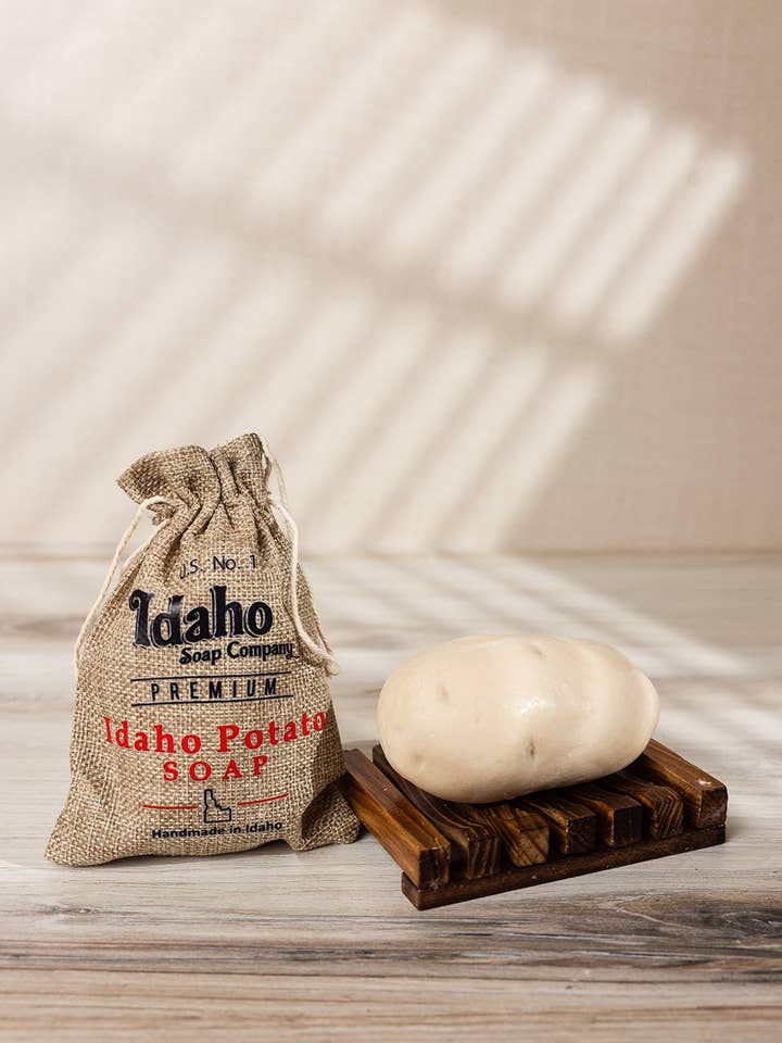 Idaho Potato Soap for wholesale by Idaho Soap Company