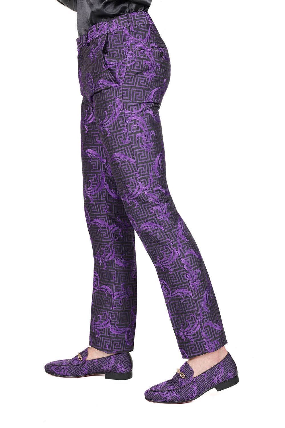 BARABAS - Wholesale Blazer - Heren - Barokke luxe galablazer met Grieks patroon voor heren CP310012