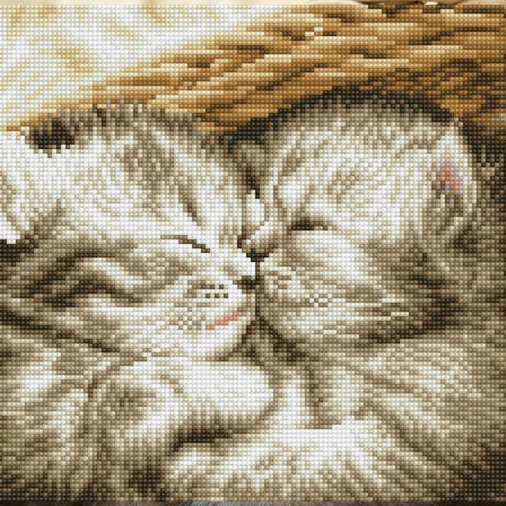 Little Darlings (Framed Square) for wholesale by DIAMOND DOTZ®