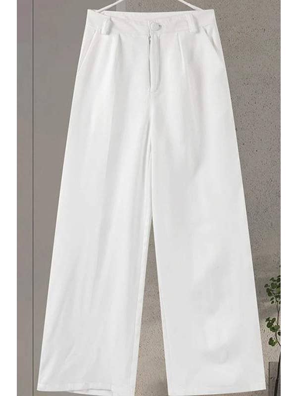 Queen Fashion - Wholesale Top & Skirt Set - Women's - fashion suit set, elegant white blazer outfit8