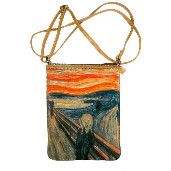 Munch The Scream Hipstertaske - Crossbody for engroshandel hos Breeke