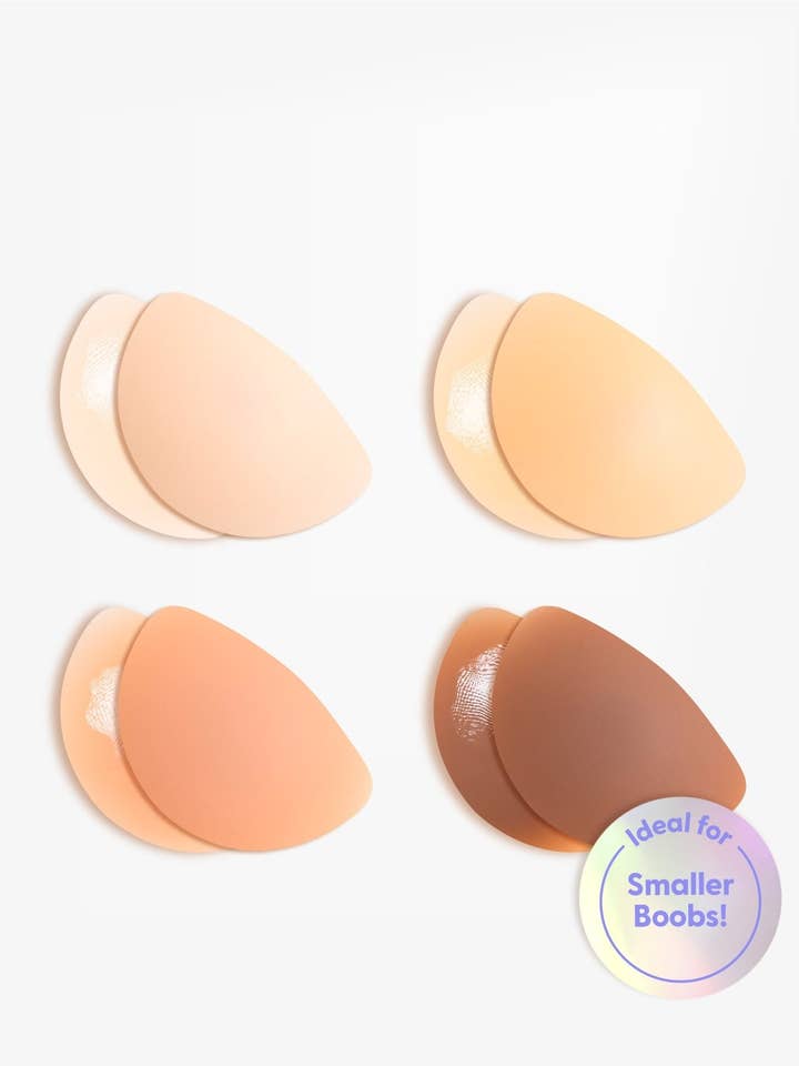 Perfectly Petite - Reusable Luna Shape Silicone Nipple Covers for wholesale by Nipskin Stickwear