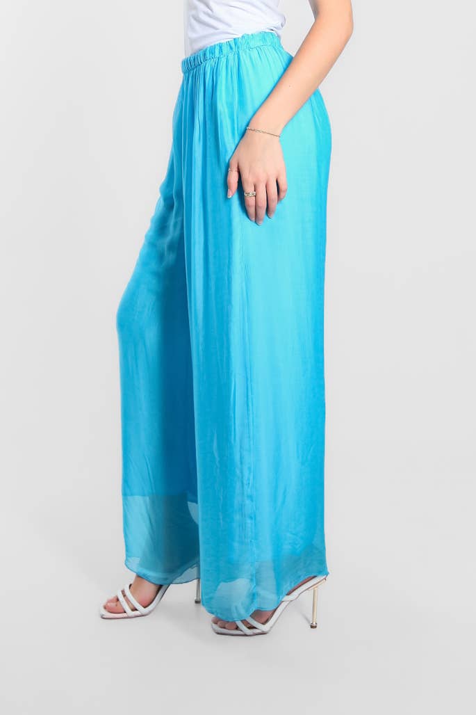 TINA Stephens Italy/Tees By Tina - Wholesale Pants - Women's - Roxy Silk Straight Leg Pant (PL212)31