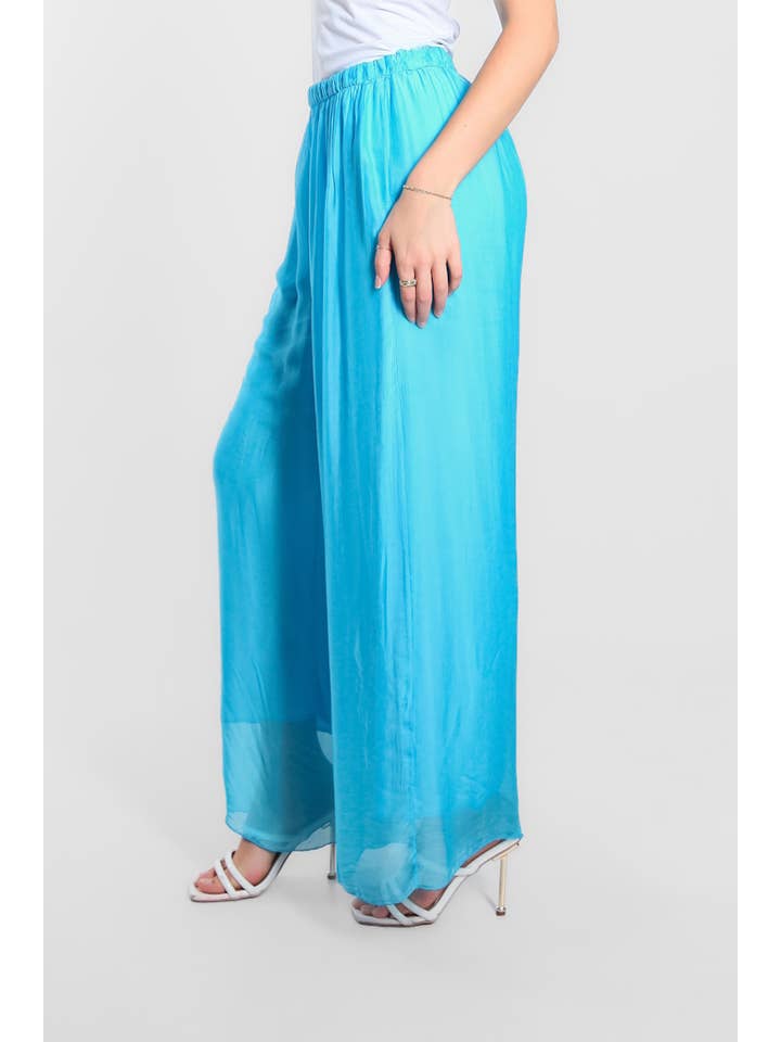 TINA Stephens Italy/Tees By Tina - Wholesale Pants - Women's - Roxy Silk Straight Leg Pant (PL212)31