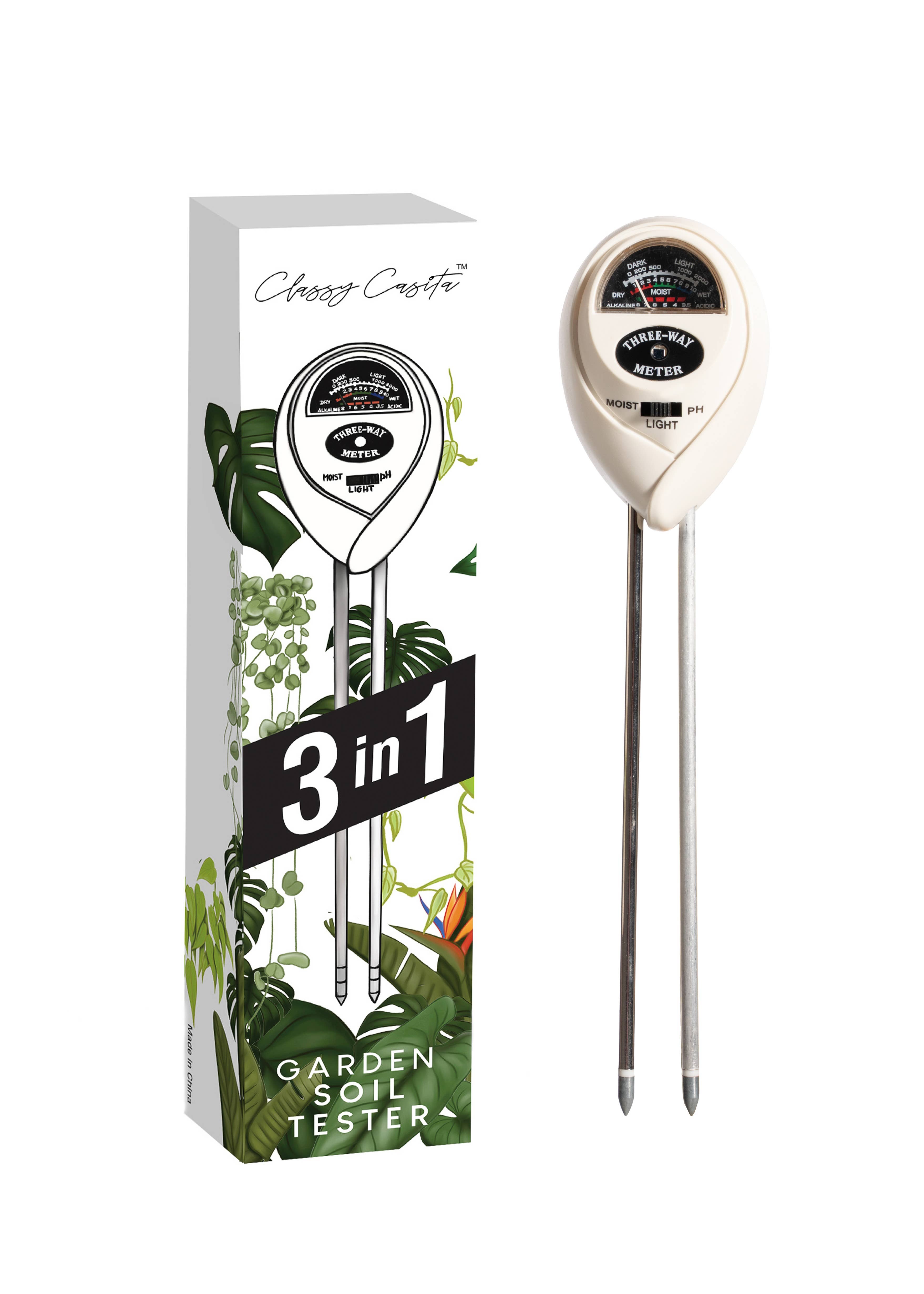 Classy Casita - Wholesale Garden Tool - 3-in-1 Meter1