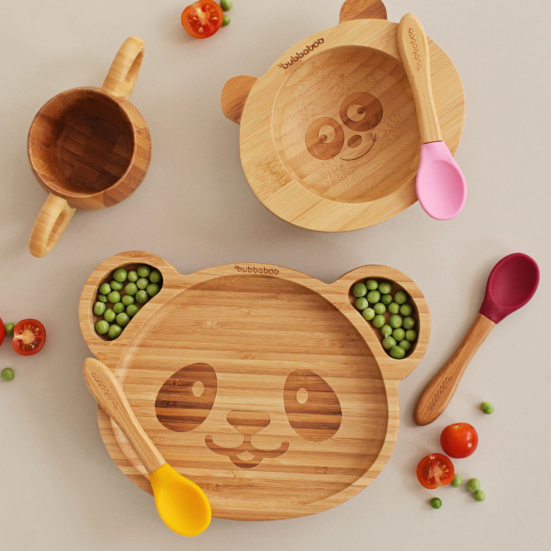 Bubba Boo – wholesale Servisset – Barn och baby – Bubba Boo Bamboo Panda Tallrik & Sked Set11