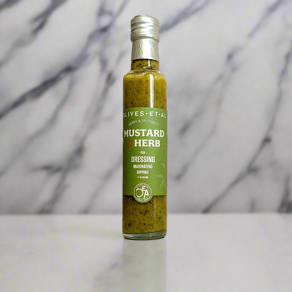 Olives Et Al - Vendita all'ingrosso Condimenti per insalata - Condimento e marinata alla senape e erbe aromatiche1