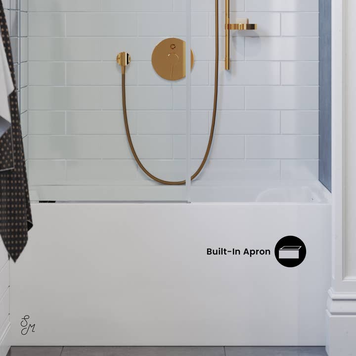 Swiss Madison - Wholesale Bathroom Accessory Set - Voltaire 48" x 32" Right-Hand Drain Bathtub
