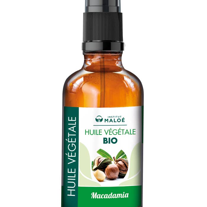 Institut Maloé - Wholesale Essential Oil - Organic Macadamia vegetable oil - 100 mL