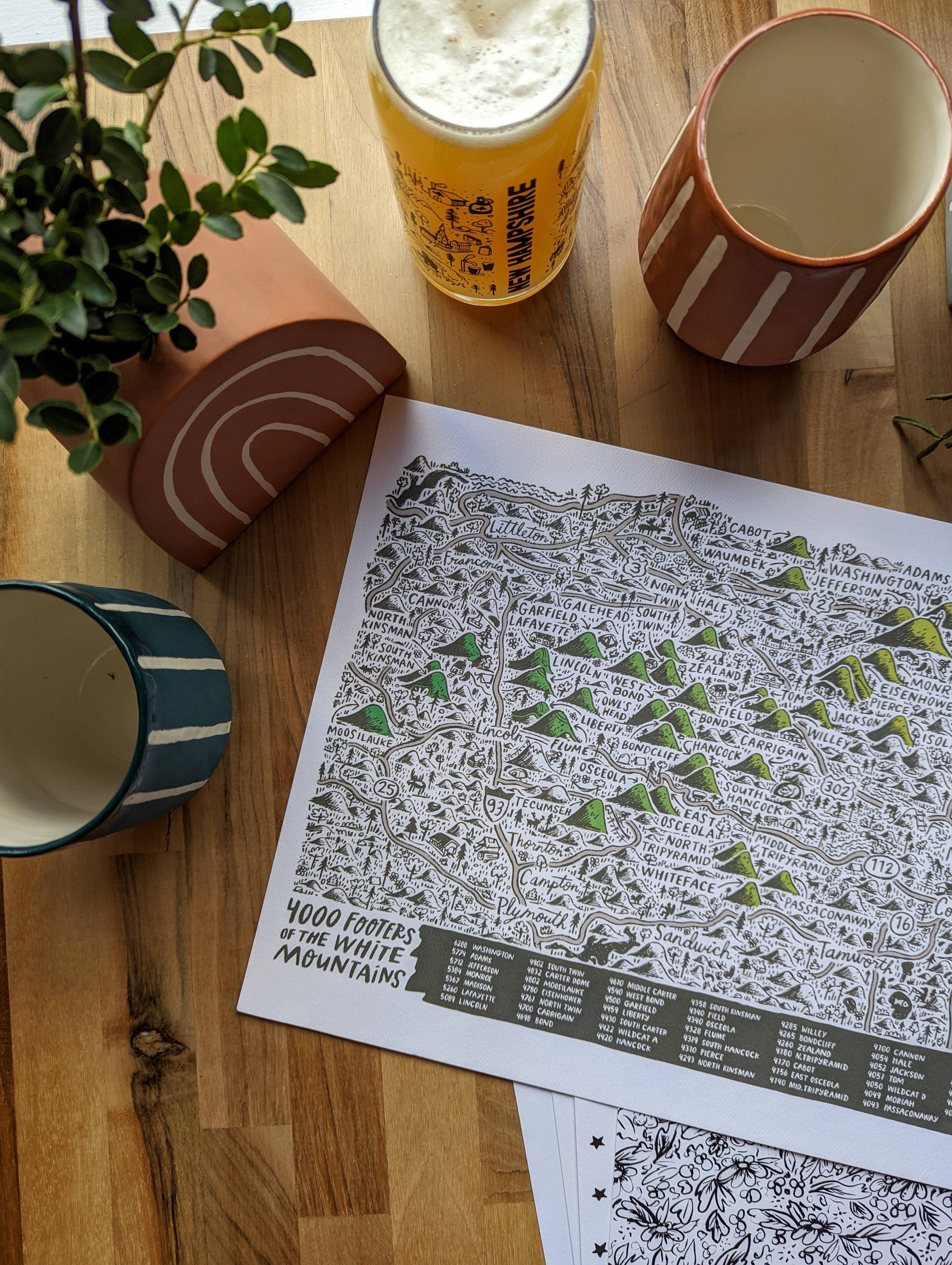 Brainstorm - Wholesale Art Print - 4000 Footers of the White Mountains Print1