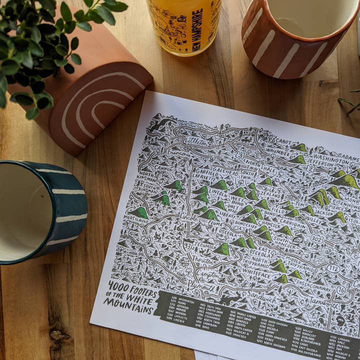 Brainstorm - Wholesale Art Print - 4000 Footers of the White Mountains Print1