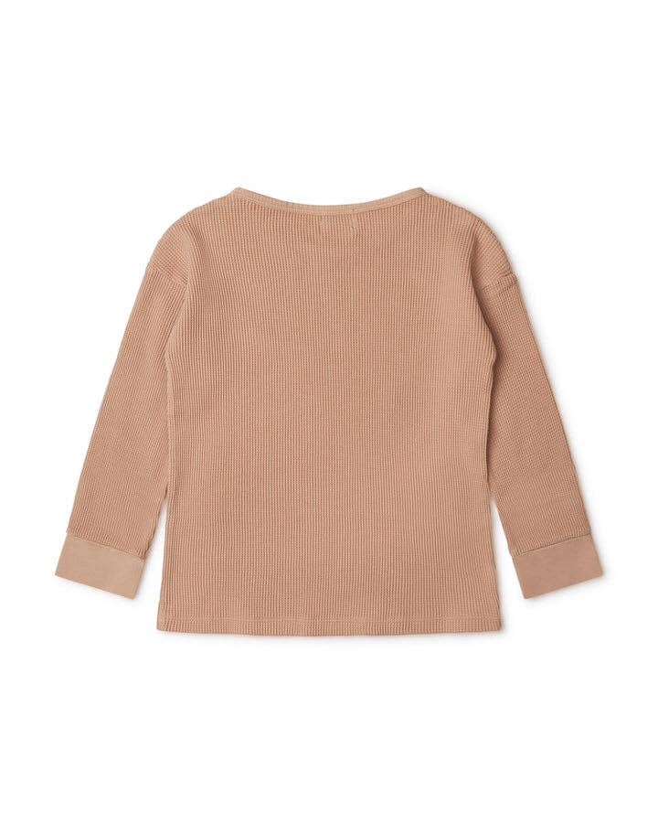 Matona - Wholesale T-Shirt - Kids - Basic Longsleeve terracotta2