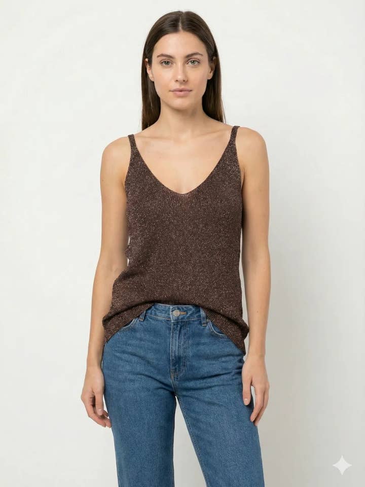 Mimi & Gogo - Wholesale Tank Top - Women's - Lurex tank top @2007_deblurex18