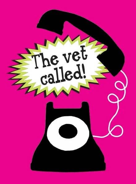 Horse Hollow Press - Wholesale Get Well Card - Horse Get Well Card / The Vet Called / Funny5