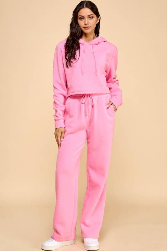 MIO WHOLESALE - Vente Ensemble de vêtements d'intérieur – femme - ENSEMBLE 2 PIÈCES EN MOLLETON FRENCH TERRY FS5172