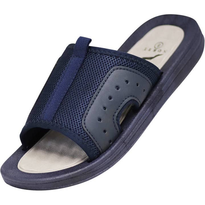 Norty Sandália Masculina 8-13 Navy 11517 Pré-pack por atacado de The Norty Brand