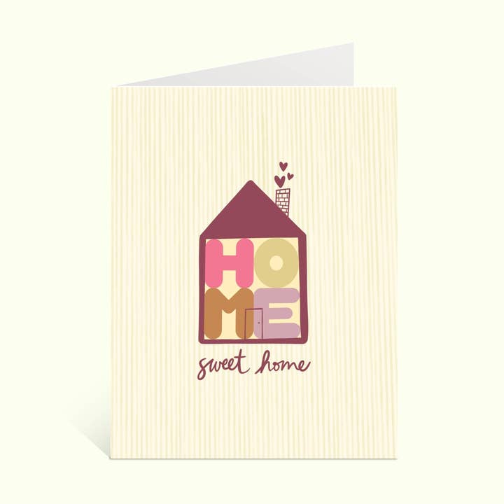 Home Sweet Home Card for wholesale by bellwell