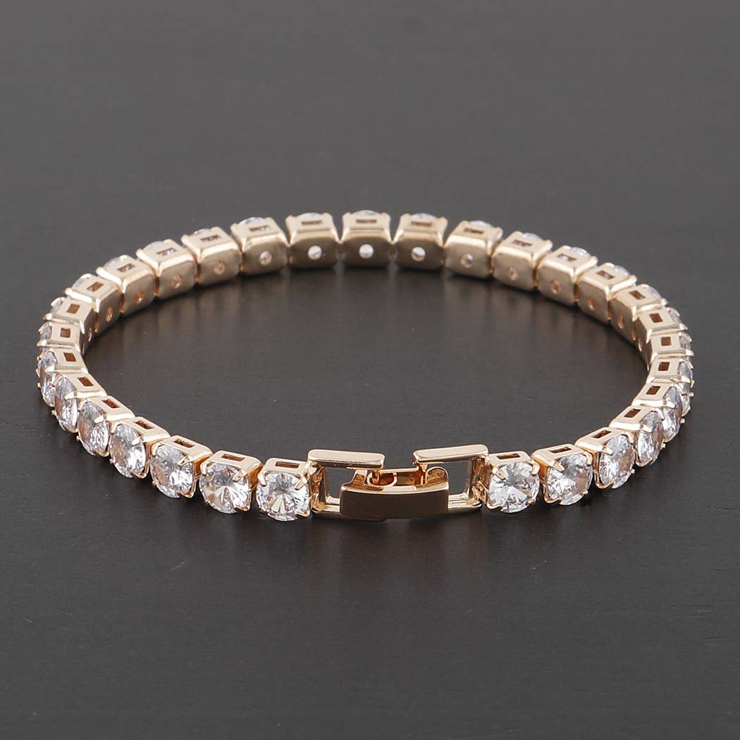 3AM BY H&D ACCESSORIES – Engroshandel Manchetarmbånd – Rhinestone Cuff armbånd0