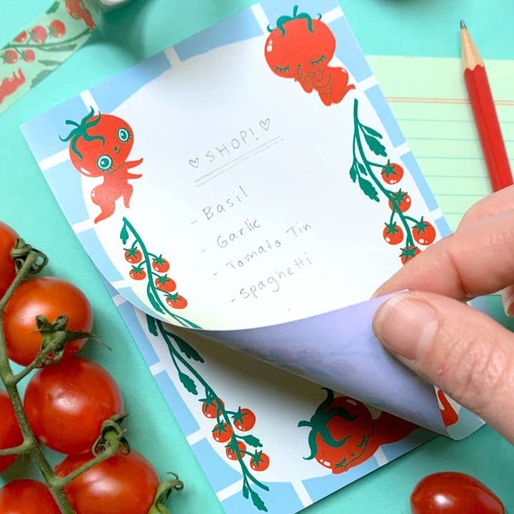 Hannakin - Vente Blocs-notes - Tomates Épicées - Bloc-notes1