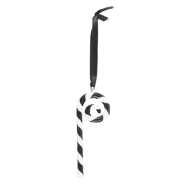 WONDER IMPORTS AUSTRALIA - Wholesale Ornament - Black and White Candy Cane Hanging Ornament1