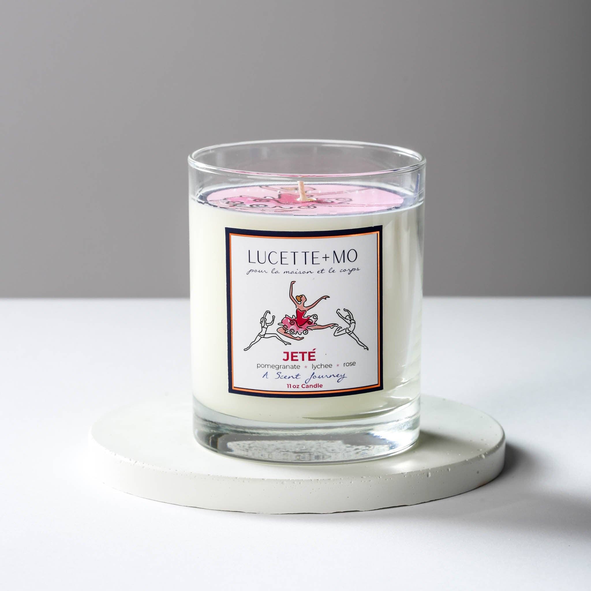 Lucette+Mo - Wholesale Jar/Filled Candle - Luxury candle Jeté 11 oz.