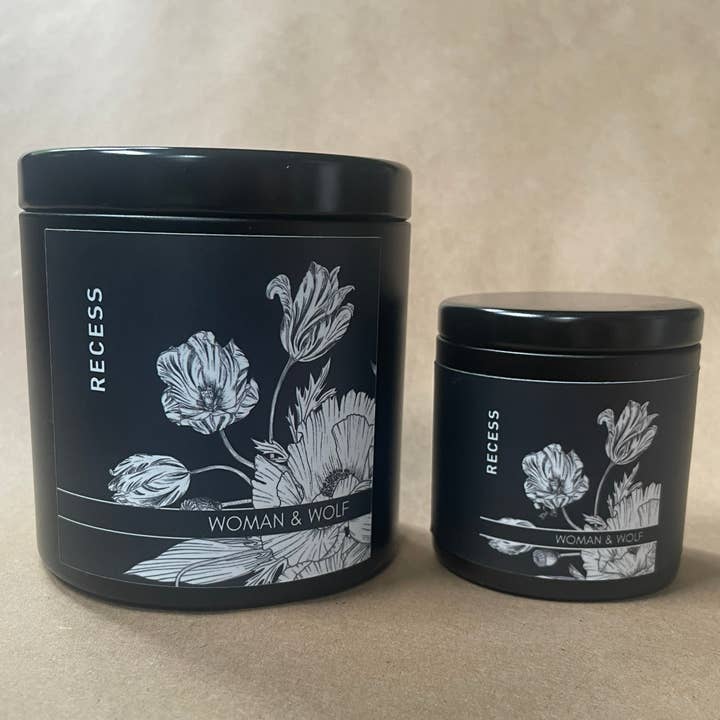 RECESS Soy/Coconut Wax Blend Jar Candle for wholesale by Woman + Wolf