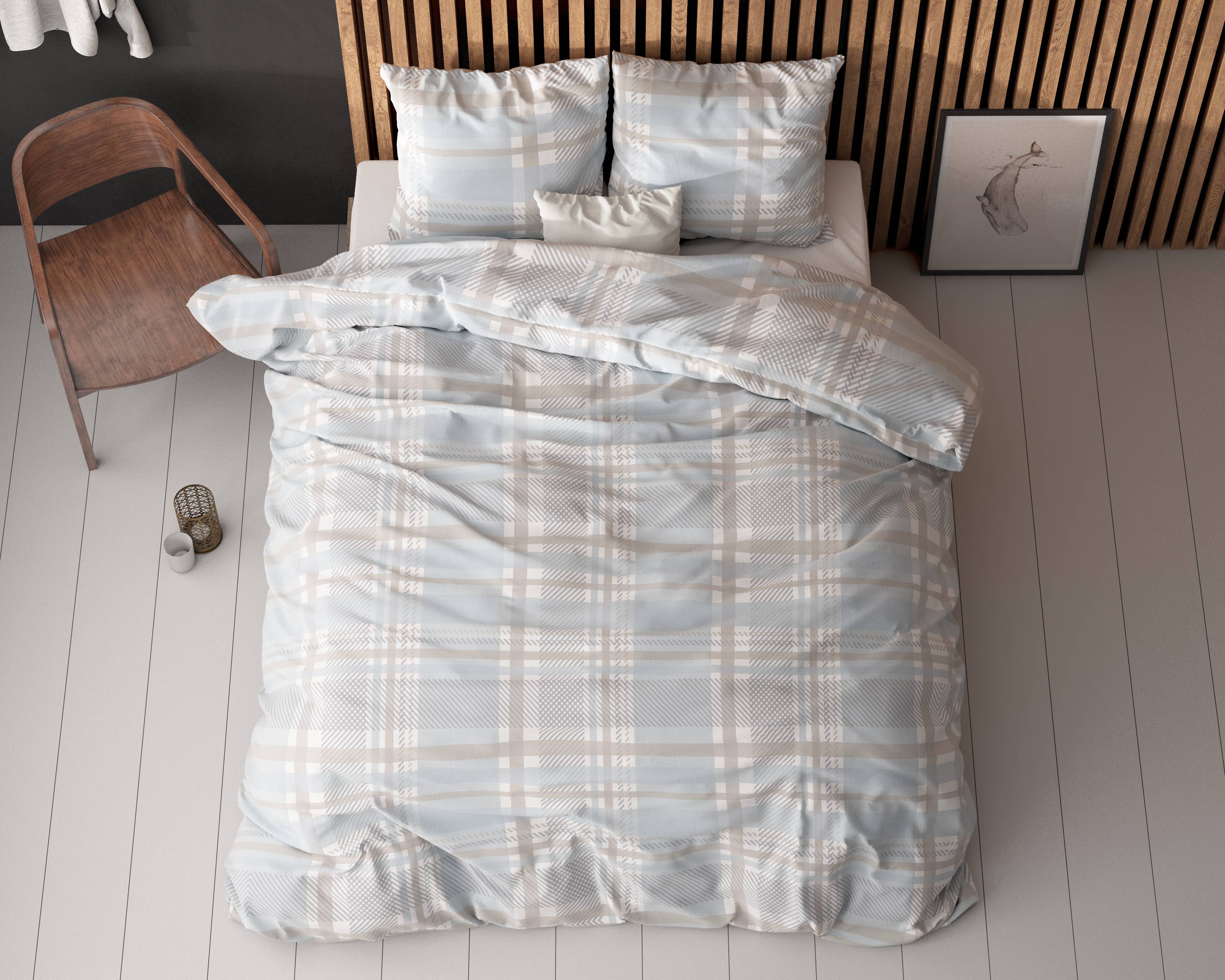 Royal Textile B.V. - Vente Housses de couette - Housse de couette Sleeptime Elegance 140 x 200/220 cm + 1 taie d’oreiller1
