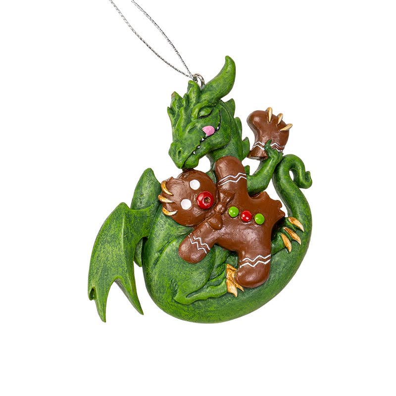 Pacific Trading - Wholesale Ornament - Gingerbread Dragon Christmas Ornament1